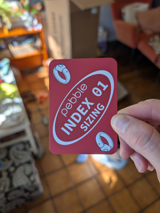 Pebble Index 01 - Sizing Kit